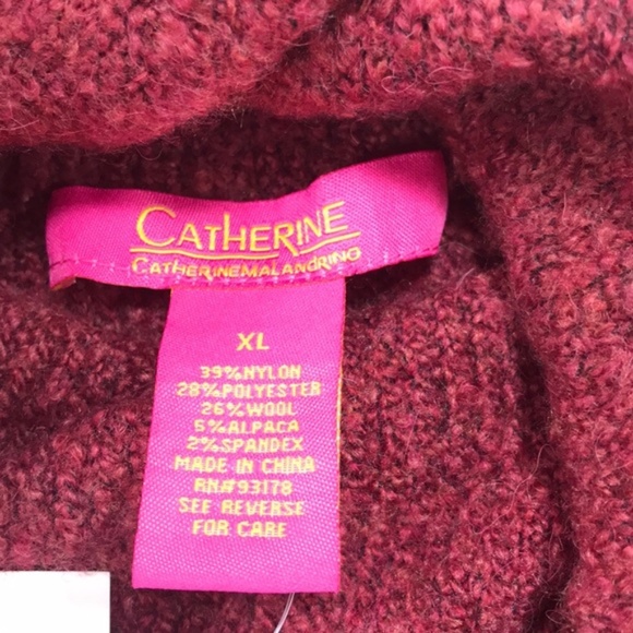 Catherine Malandrino Cozy Eyelash Knit Turtleneck - Picture 4 of 5